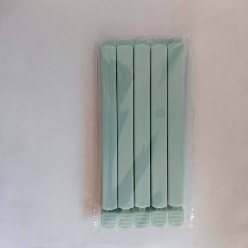3-pack silicone food bag sealing clips | Moisture-proof, dust-proof, reusable
