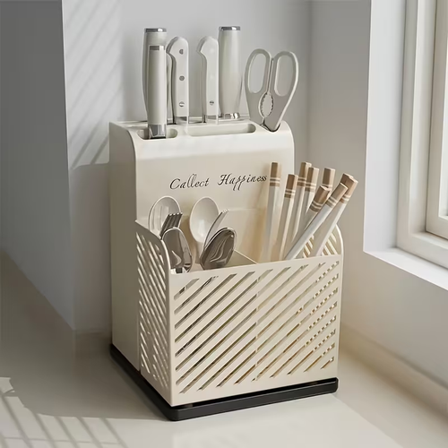 kitchen combination knife rack, fork and chopsticks storage rack
