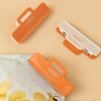 Two large household food moisture-proof and freshness-preserving sealing clips