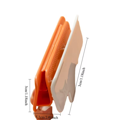 Two large household food moisture-proof and freshness-preserving sealing clips