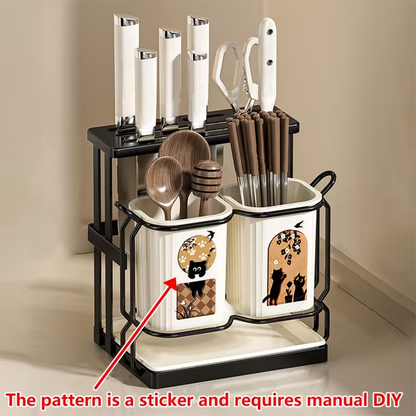Kitchen countertop dish rack | Stainless steel with drip tray