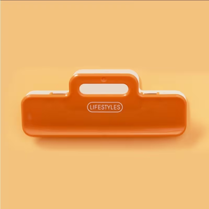 Two large household food moisture-proof and freshness-preserving sealing clips