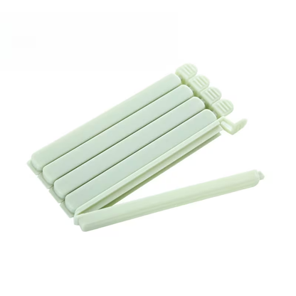 3-pack silicone food bag sealing clips | Moisture-proof, dust-proof, reusable