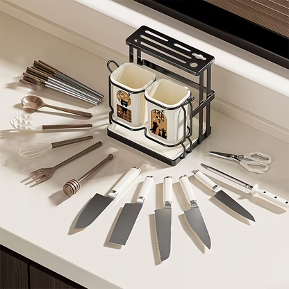 Kitchen countertop dish rack | Stainless steel with drip tray