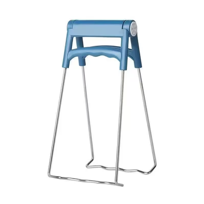 Stainless steel plate clamps and racks - non-slip and heat-resistant, suitable for grilling.