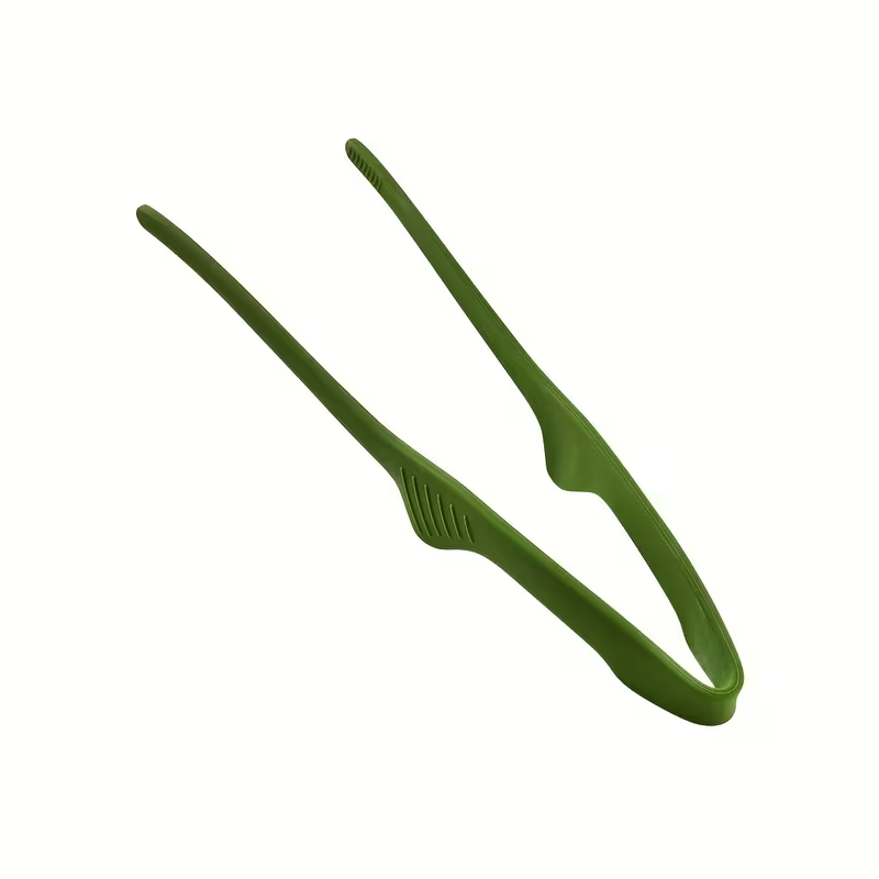 1 Multifunctional Silicone Non-Slip BBQ Food Tongs