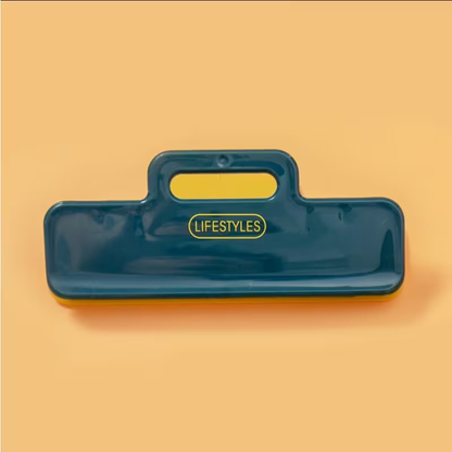 Two large household food moisture-proof and freshness-preserving sealing clips