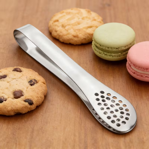 304 Stainless Steel Food Clips - Thickened, Suitable for Restaurants and Kitchens