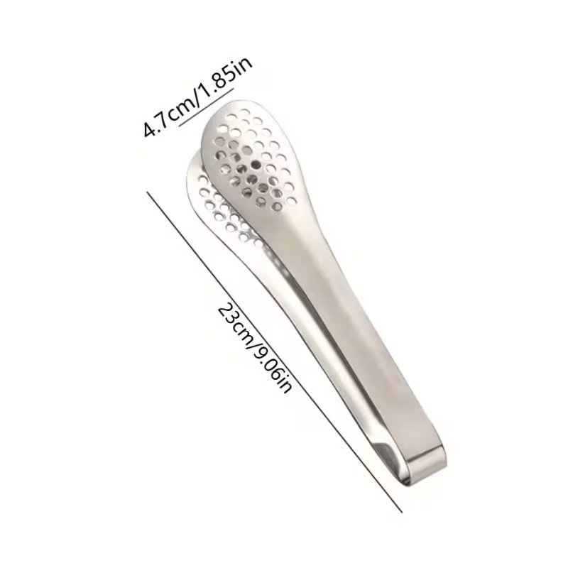 304 Stainless Steel Food Clips - Thickened, Suitable for Restaurants and Kitchens